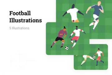 Fußball Illustrationspack