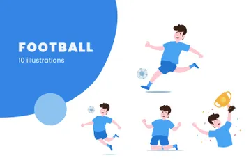 Fußball Illustrationspack