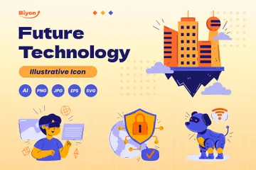 Future Technology Illustration Pack