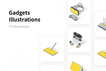 Gadgets Pack d'Illustrations