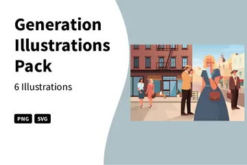 Generation Illustration Pack