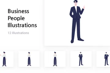 Hommes d'affaires Pack d'Illustrations