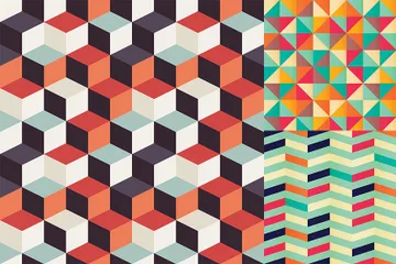 Geometric Patterns Illustration Pack