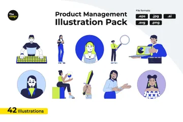 Gestion des produits Pack d'Illustrations