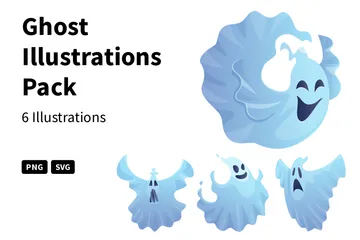 Ghost Illustration Pack