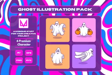 Ghost Illustration Pack