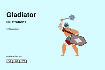 Gladiateur Pack d'Illustrations