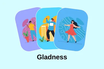 Gladness Illustration Pack
