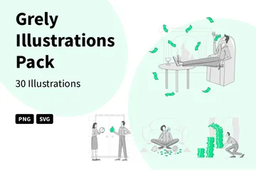 Grely Illustration Pack