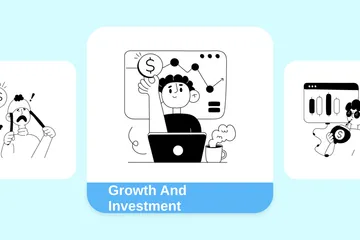 Growth And Investment Illustration Pack