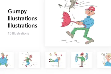 Gumpy Illustration Pack