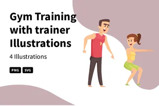 Gym Training With Trainer