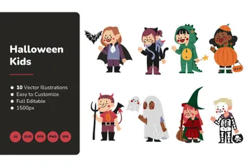 Halloween Illustration Pack