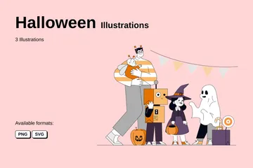 ハロウィン イラストパック