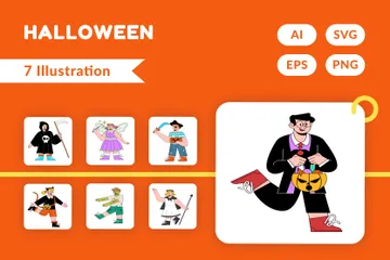 Halloween Illustration Pack