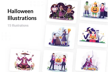 Halloween Illustration Pack