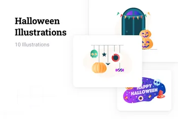 Halloween Illustration Pack