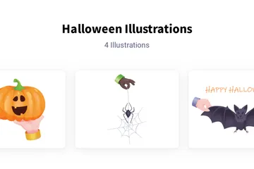 Halloween Illustration Pack