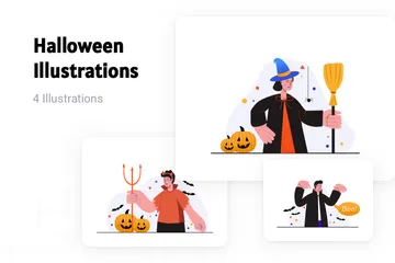 Halloween Illustration Pack