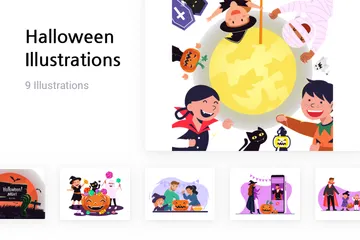 Halloween Illustration Pack