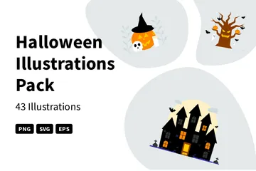 Halloween Illustration Pack