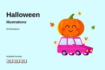 Halloween Illustration Pack