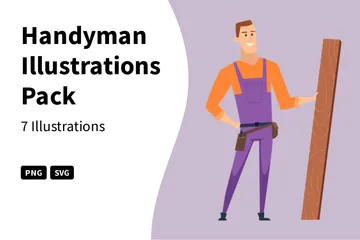 Handyman Illustration Pack