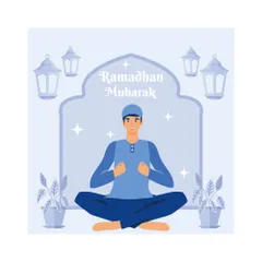 Happy Ramadan Mubarak Illustration Pack