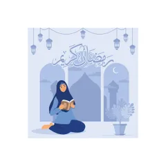 Happy Ramadan Mubarak Illustration Pack