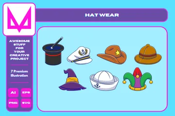 Hat Wear Illustration Pack