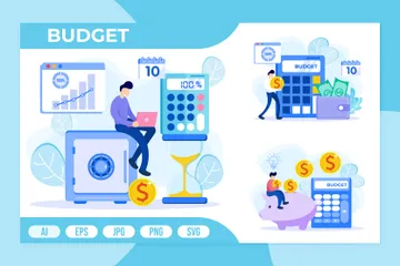 Budget Illustrationspack