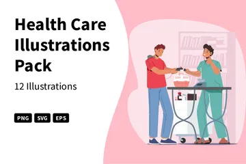 Health Care Illustration Pack