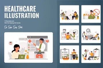 Health Care Illustration Pack