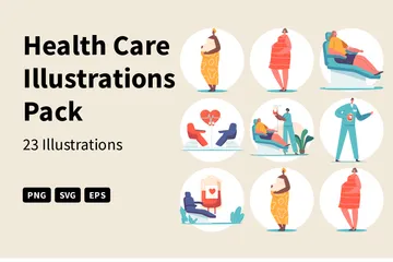 Health Care Illustration Pack