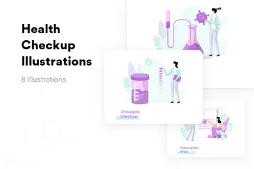 Health Checkup Illustration Pack