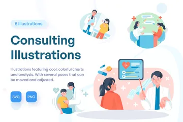 Consulting Illustration Pack