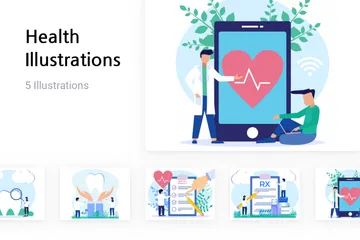 Health Illustration Pack