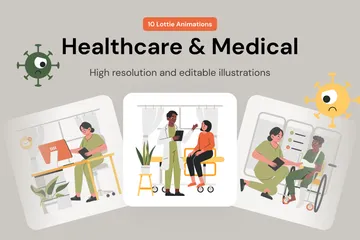 Healthcare And Medical Illustration Pack
