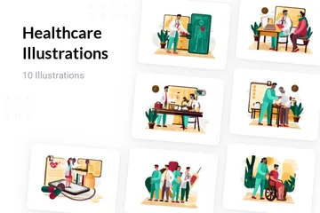 Healthcare Illustration Pack