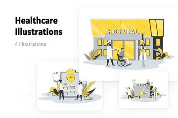 Healthcare Illustration Pack