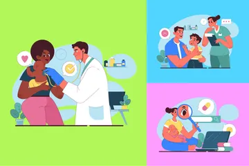 Healthcare Illustration Pack