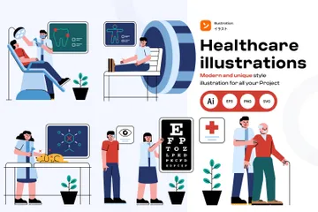 Healthcare Illustration Pack