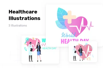 Healthcare Illustration Pack