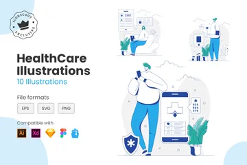 Healthcare Illustration Pack