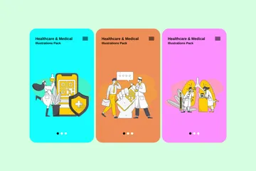 Healthcare & Medical Illustration Pack