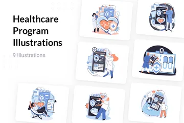Healthcare Program Illustration Pack