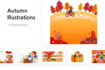 Herbst Illustrationspack