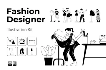 Hobby - Fashion Design Illustration Pack
