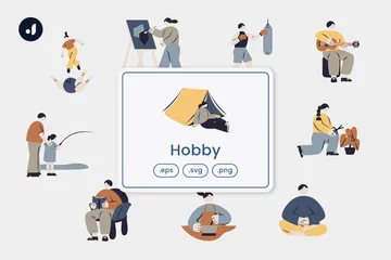 Hobby Illustration Pack