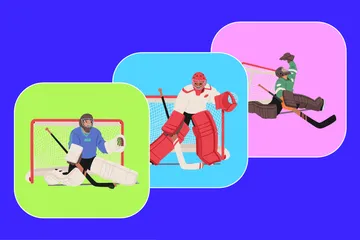 Hockey Illustration Pack
